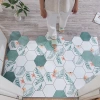 Red Sun Carpet, leather carpet, door mat for home use, waterproof and washable, pvc anti-slip floor mat for entrance doors Specification image